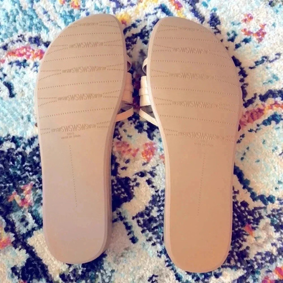 STUART WEITZMAN Flip Flop Bejeweled Turquoise Statement Sandal - Picture 4 of 8